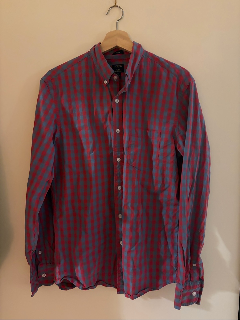 JCREW - Men’s Flex Washed Slim Fit Button Down - M